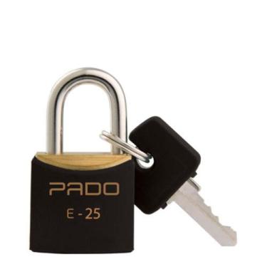 Imagem de Cadeado Colorido Preto SM LT - 25MM - Make