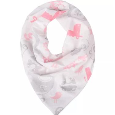 Imagem de Babador Bandana Bichinhos 1 Un. Feminino - Fisher-Price