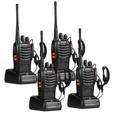 Imagem de Walkie Talkies PXTON Long Range para Adultos (Pacote com 4)