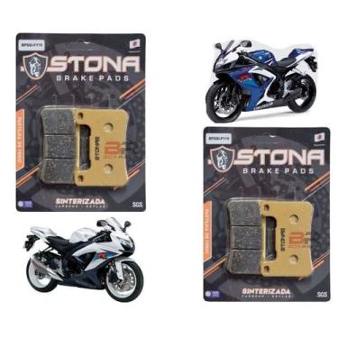 Imagem de Jg pastilha freio dianteira Stona Suzuki GSX-R 1000 04 á 06 - Stona Si