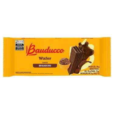 Imagem de Biscoito Wafer Bauducco Recheio Brigadeiro 70g