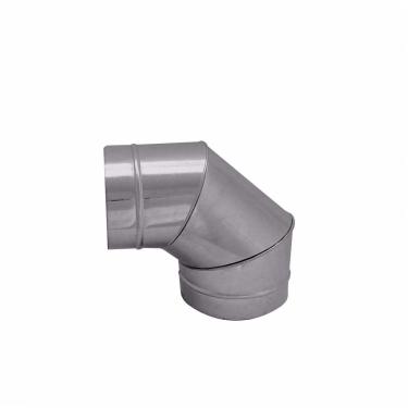 Imagem de Curva Cotovelo Galvanizada 90° De 100 Mm De Diâmetro