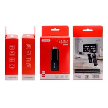 Imagem de Smart Tv Box/Tv Stick Android, 4K Ultra HD, 2GB RAM, 16GB Armazenamento, HDMI Wi-Fi e Bluetooth