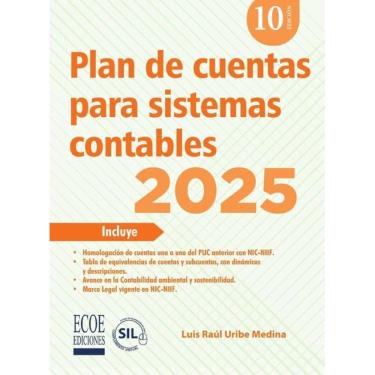 Imagem de Plan de cuentas para sistemas contables 2025 – 10ma edición - Espanhol