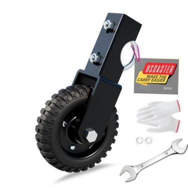 Imagem de Gate Wheel Uscaster Black Under Mount, capacidade de 8 polegadas e 400