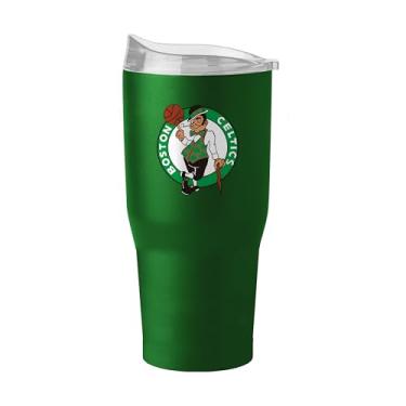 Imagem de FANMATS Copo de aço inoxidável NBA Boston Celtics 850.5 g – Acabamento em pó durável – Cabe na maioria dos porta-copos, copo NBA oficialmente licenciado – Mantém bebidas quentes e frias