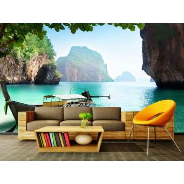 Imagem de Papel de Parede Painel Fotográfico Praia 92 - 1,50X2,50 - Voce Decoran