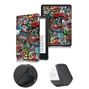 Imagem de Capa macia para Kindle 11ª geração lançada apenas em 2022, capa protetora à prova d'água com ativação automática (não serve para Kindle Paperwhite 11ª ou Kindle 10ª 2019)