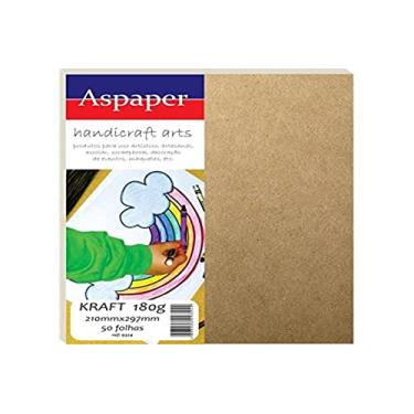 Imagem de Papel Kraft Folha 210X297Mm 180G Pacote Com 50-85819