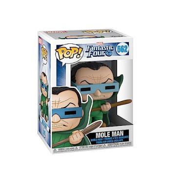 Imagem de Funko Pop Homem Toupeira (Mole Man) Quarteto Fantástico 562, Multicolorido