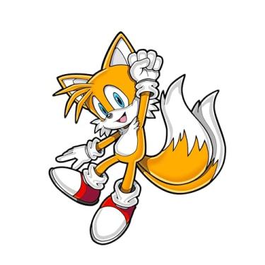 Imagem de FiGPiN - Sonic the Hedgehog - Broche de esmalte Tails (1353), Ágata de Botsuana