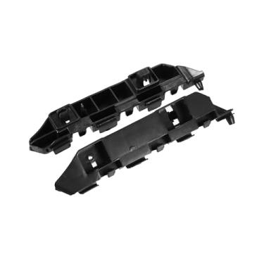 Imagem de ACROPIX Par de suporte de para-choque dianteiro retentor espaçador suporte de montagem lado motorista e passageiro 71193-TR0-A01 para Honda Civic 2012-2015 peças de plástico preto carro
