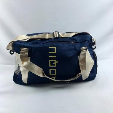 Imagem de Nova Bolsa De Viagem Feminina Bolsa Grande Saco De Esportes Ombro Yoga Saco Fitness azul