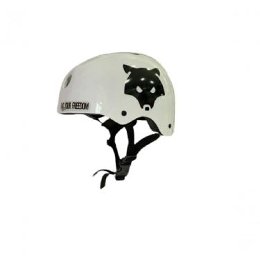Imagem de Capacete Iniciante Lobo Store Adulto Infantil Branco