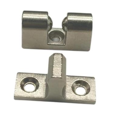 Imagem de Bothyi Kit de fixação de painel de exaustor, peças de reparo de eletrodomésticos de cozinha resistentes, ferragens de painel de vidro, trava de metal para, 1 Conjunto