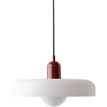 Imagem de Grande Luz Pingente De Vidro Fosco Branco Nórdico Cozinha Moderna Pendurada Luminárias Sobre Ilha Boho Lustres De Teto Costeiro Para Quarto Sala De Jantar Bar Foyer Entrada, White+green