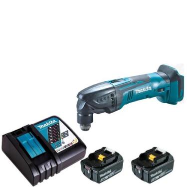 Imagem de Multicortadora 2 Baterias 18v 5ah Makita Dtm50z Carregador Rápido