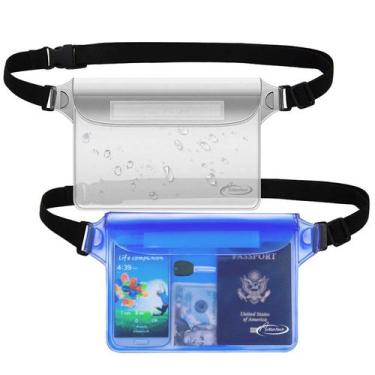 Imagem de Fanny Pack impermeável AirunTech Clear para férias na praia
