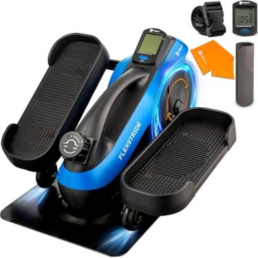 Imagem de LifePro Elíptico sob a mesa – Pedal exercitador sob a mesa – Equipamento de exercício de mesa perfeito – para idosos, adultos e adolescentes – Exercitador de pedal e treino de mesa (Flexstride Plus)