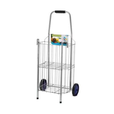 Imagem de Carrinho Feira Reforçado Dobrável - PASSERINI