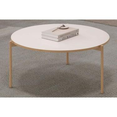 Imagem de Mesa Centro Sala Bela Off White - Dj Móveis