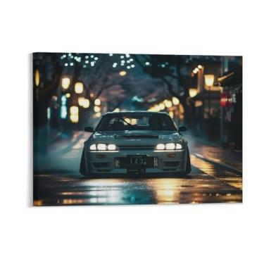 Imagem de HouLaiZhe Modificação Cultura Jdm S15 Cartazes de Carro Esportivo Tela Estética Decoração de Quarto Pintura de Parede Impressões Sala de Galeria Decoração de Parede para Quarto Sala de Estar
