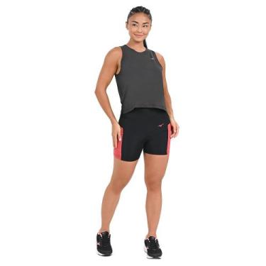 Imagem de Regata Cropped de Treino Feminina Mizuno Soul Fit, Preto, GG