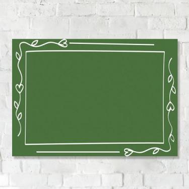 Imagem de Lousa Magnética Imã Love Green - TACOLADO PAPEL DE PAREDE, 29,7 x 21cm