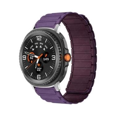 Imagem de Pulseira Magnética De Silicone Para Samsung Galaxy Watch 40mm 44mm 46m