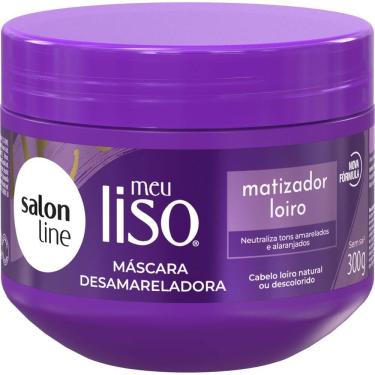 Imagem de Máscara Capilar Matizadora Salon Line Meu Liso Loiro Matizado 300g