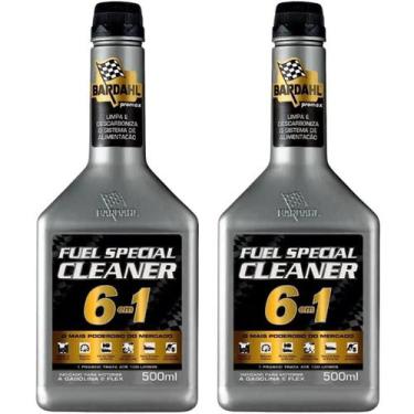 Imagem de Kit 2 Aditivo Combustível Bardahl 6 em 1 Fuel Special Cleaner  Limpa B