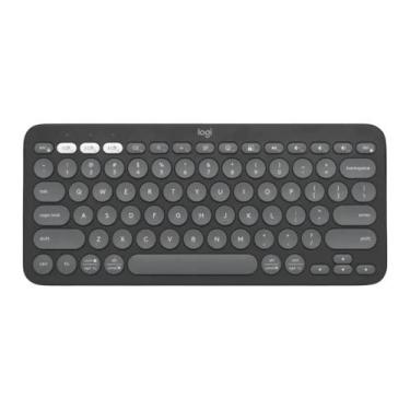 Imagem de Teclado wireless logitech pebble keys 2 k380s grafite