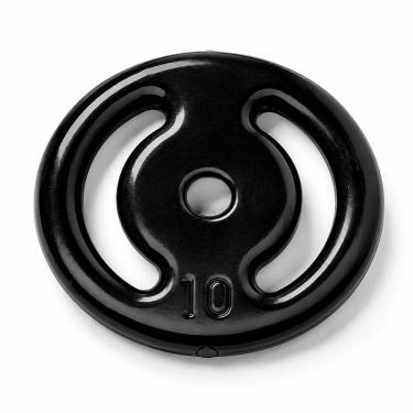 Imagem de Anilha Revestida 10 kg - Resistência e Segurança para Treino com Revestimento em PVC Iniciativa Fitness 10KG