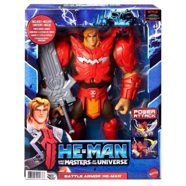 Imagem de Masters Universe Boneco He-Man com Espada e Armadura Hbl84