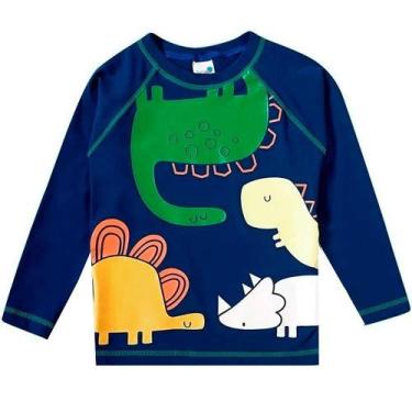 Imagem de Camiseta Infantil Dinossauro Proteção Uv 50+ Tip Top Ref:3725194 4/10