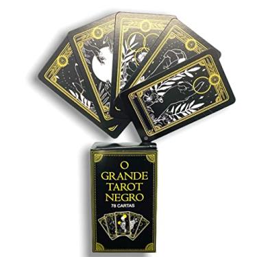 Imagem de Baralho O Tarot Negro 78 cartas Completo Todos os Arcanos