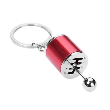 Imagem de FAVOMOTO Porta-chaves Para Carro Chaveiro Vermelho Anéis De Chaveiro Câmbio Carro Chaveiro Pingente