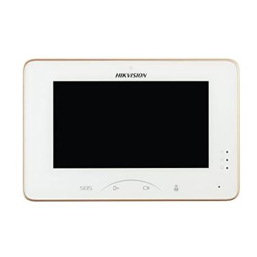 Imagem de HIKVISION Intercomunicação de vídeo VS-B570AB-C IP com estação interna de tela sensível ao toque de 7" (DS-KH8300-T)