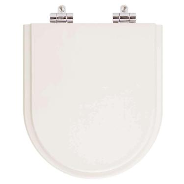 Imagem de Assento Sanitário Soft Close Smart Castanha Bege Fosco para vaso Celite