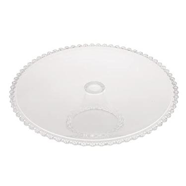 Imagem de Prato para Bolo de Cristal com Pé Daisy 31,3cm x 10cm - Wolff