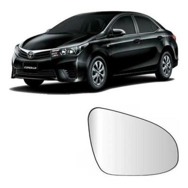 Imagem de Lente Espelho Retrovisor Corolla 2015 16 17 A 2019 Esquerdo - 5259374