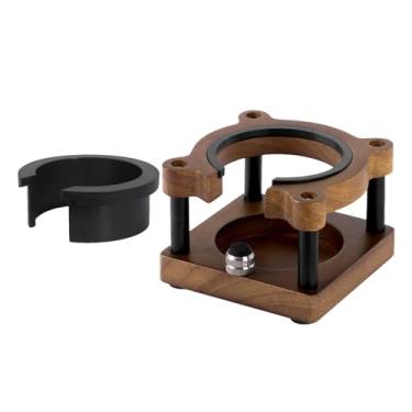 Imagem de DimyFew Estação de Compactação de Café Expresso, Suporte de Esteira de Compactação de Café Expresso, 51/53/58 Mm, Ferramenta, Suporte para Porta-filtro de