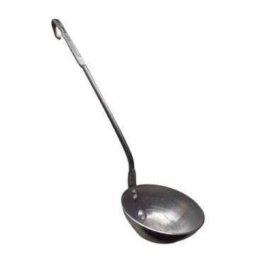 Imagem de Concha Industrial 42 cm de Feijão Alumínio Forte para Caldeirão - JBC 