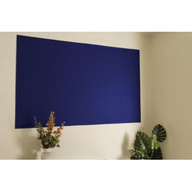 Imagem de Cortina Blackout Painel 2,15x1,35 PVC Liso Com Fecho Auto Contato - Fe