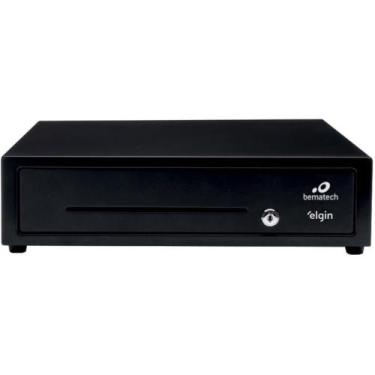 Imagem de Gaveta para Dinheiro Bematech Preta GD-56 - ELGIN