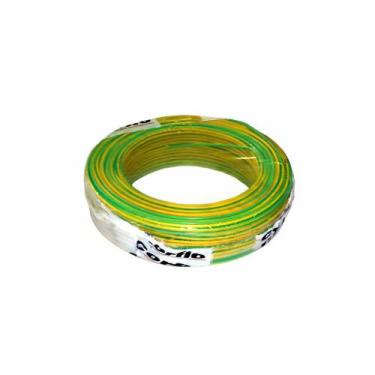 Imagem de Cabo Flexível 750V 1,50mm² Verde/Amarelo Rolo 100Mts - Corfio