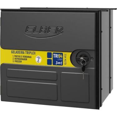 Imagem de Refrigerador Elber Externo Para Caminhão 94 Litros 12/24v
