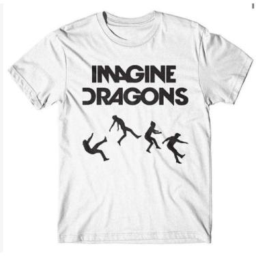Imagem de Camisa Masculina Show Imagine Dragons Mercury - Camiseta 100% Algodão 