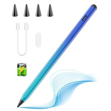 Imagem de COO Caneta Stylus para iPad 2018-2023 com rejeição da palma e sensibilidade de inclinação, iPad Pencil para iPad Pro 11/32.8 cm, iPad Air 3/4/5, iPad Mini 5/6th, iPad 6/7/8/9/10