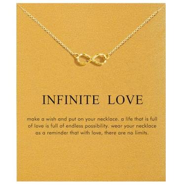 Imagem de Presentes para mulheres, colar de cruz, bússola de borboleta, colar de amizade, presente de irmã, presente para filha, formatura, Natal, aniversário, 10.5 cm x 16.5 cm x 0.3 cm, Latão, Sem Pedra